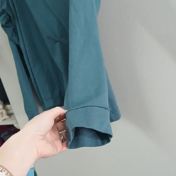 Stormy Kromer Teal Women's Cowl Sweater XL - Picture 2 of 6